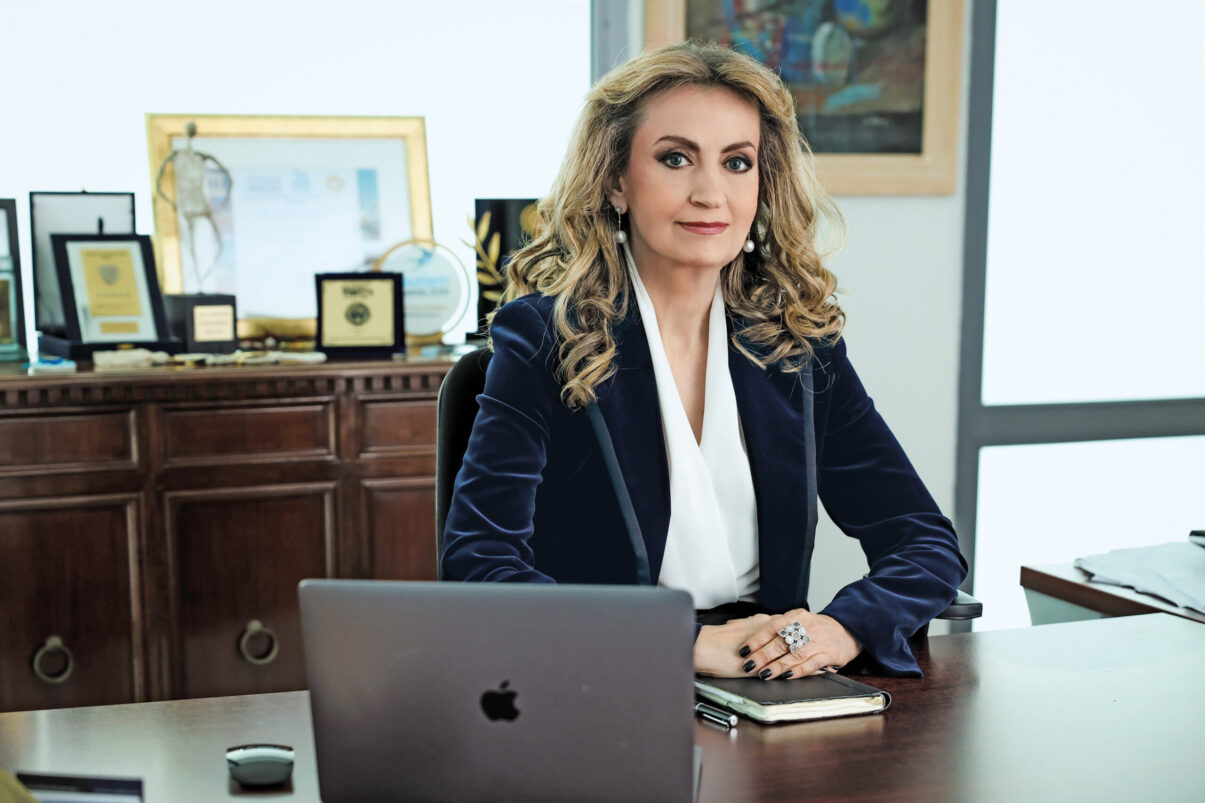 κα Σοφία Κουνενάκη Εφραίμογλου, πρόεδρος ΕΒΕΑ