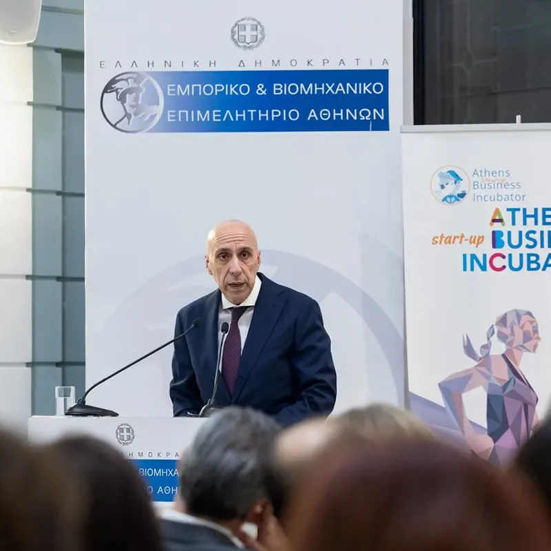 O Υπουργός Ανάπτυξης, κ. Τάκης Θεοδωρικάκος, στο Δ.Σ. του ΕΒΕΑ