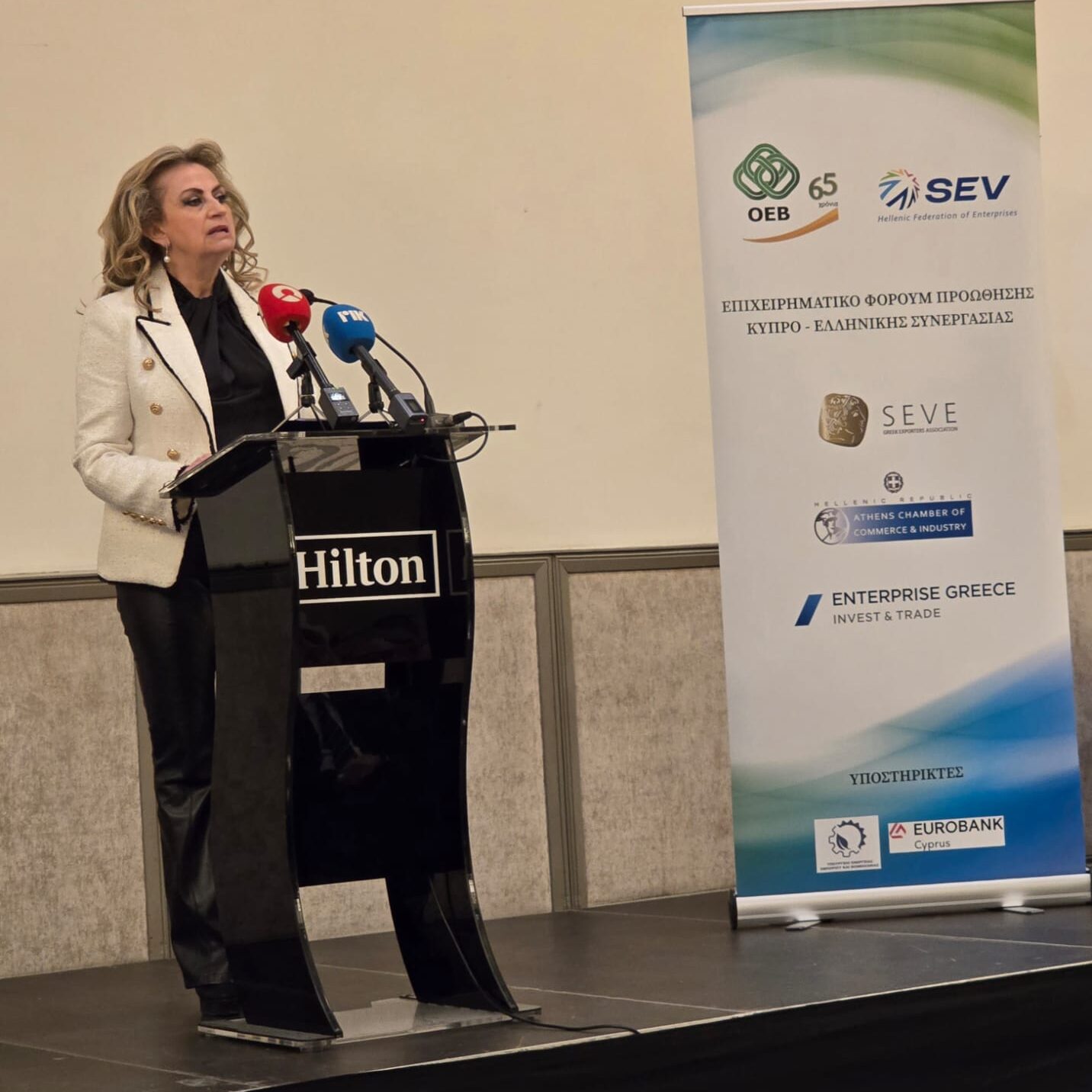 Επιχειρηματική Αποστολή ΕΒΕΑ, ENTERPRISE GREECE, ΣΕΒ και ΣΕΒΕ στη Λευκωσία