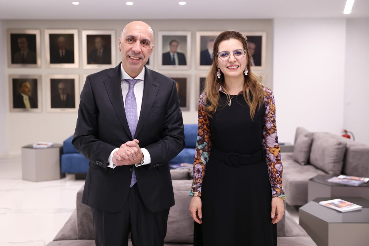 Συνάντηση του Προέδρου του ΕΒΕΑ με την Πρέσβη της Αλγερίας