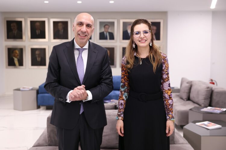 Συνάντηση του Προέδρου του ΕΒΕΑ με την Πρέσβη της Αλγερίας