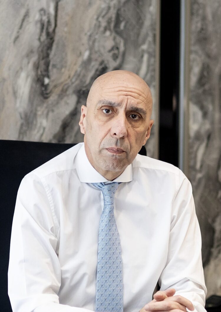 Πρόεδρος του ΕΒΕΑ, κ. Γιάννης Μπρατάκος