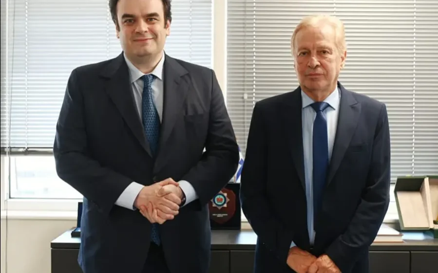 Επίσκεψη Κυριάκου Πιερρακάκη στην Αρχή Καταπολέμησης της Νομιμοποίησης Εσόδων από Εγκληματικές Δραστηριότητες