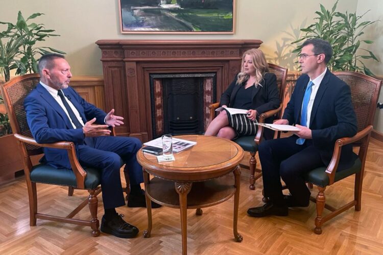 διοικητής της Τράπεζας της Ελλάδος Γ. Στουρνάρας