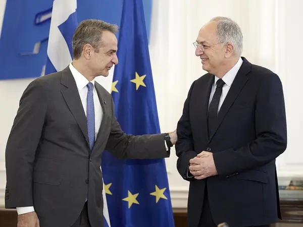 Κυρ. Μητσοτάκης - επίτροπο Αλιείας και Ωκεανών Κώστα Καδή