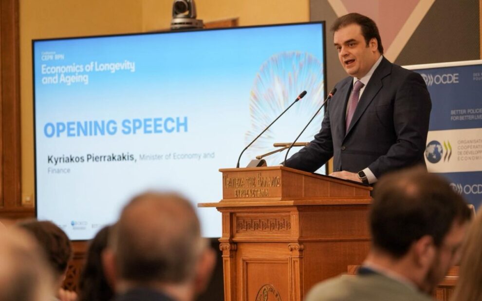 υπουργός Εθνικής Οικονομίας και Οικονομικών Κυρ. Πιερρακάκης