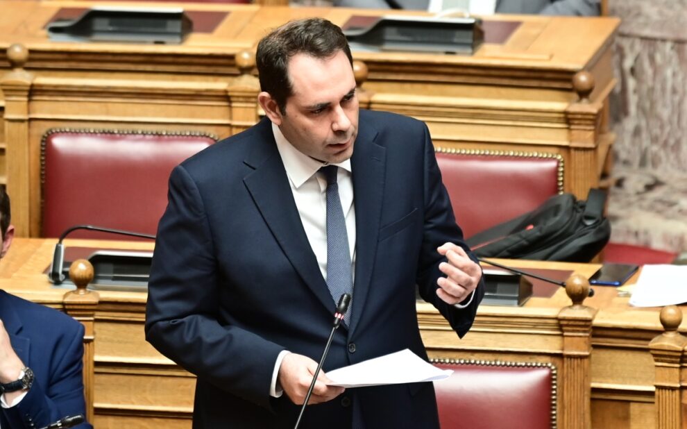 Ο Υφυπουργός Εθνικής Οικονομίας και Οικονομικών κ. Θάνος Πετραλιάς