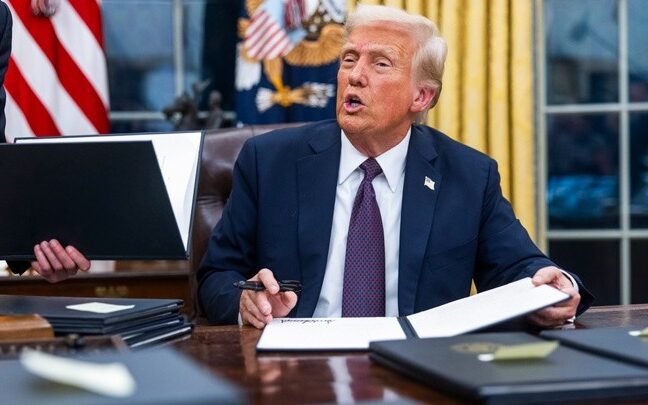 Αμερικανός Πρόεδρος Ντ. Τράμπ