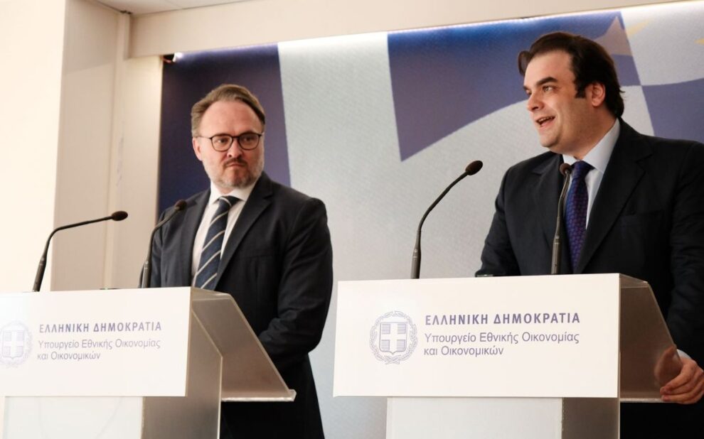 ο Υπουργός Εθνικής Οικονομίας και Οικονομικών Κυριάκος Πιερρακάκης