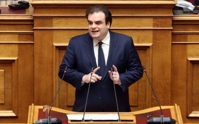 ο υπουργός Εθνικής Οικονομίας και Οικονομικών κ. Πιερρακάκης