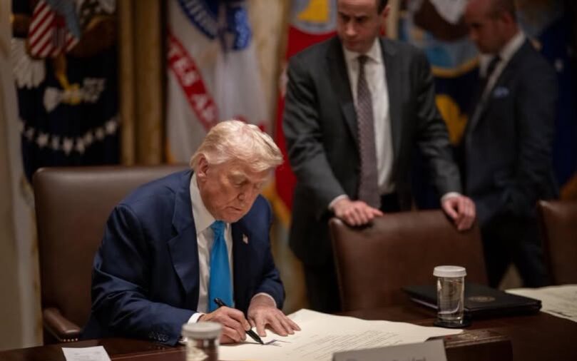 Ο Αμερικανός Πρόεδρος Ντόναλντ Τραμπ