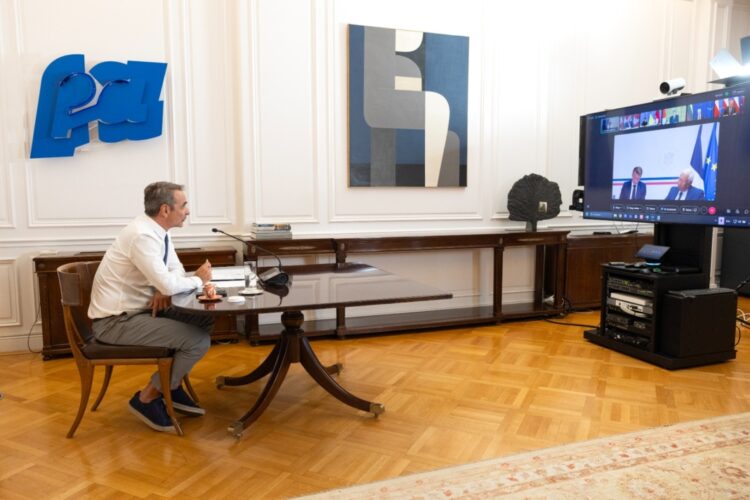 Ο πρωθυπουργός Κυριάκος Μητσοτάκης