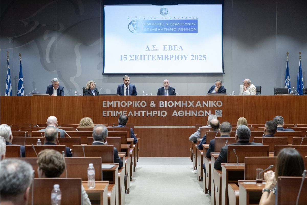 Γιάννης Μπρατάκος στο ΔΣ ΕΒΕΑ