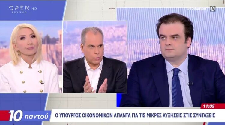 υπουργός Εθνικής Οικονομίας και Οικονομικών Κυριάκος Πιερρακάκης