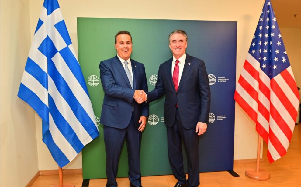 Συνάντηση Νταγκ Μπέργκαμ με τον Σταύρο Παπασταύρου