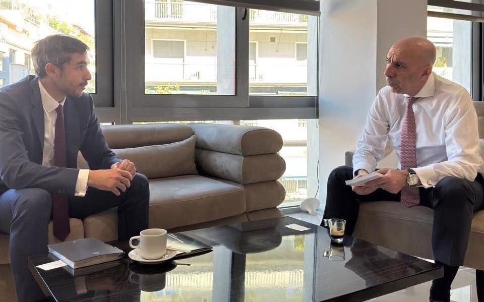 ο Πρόεδρος του ΕΒΕΑ, κ. Γιάννης Μπρατάκος