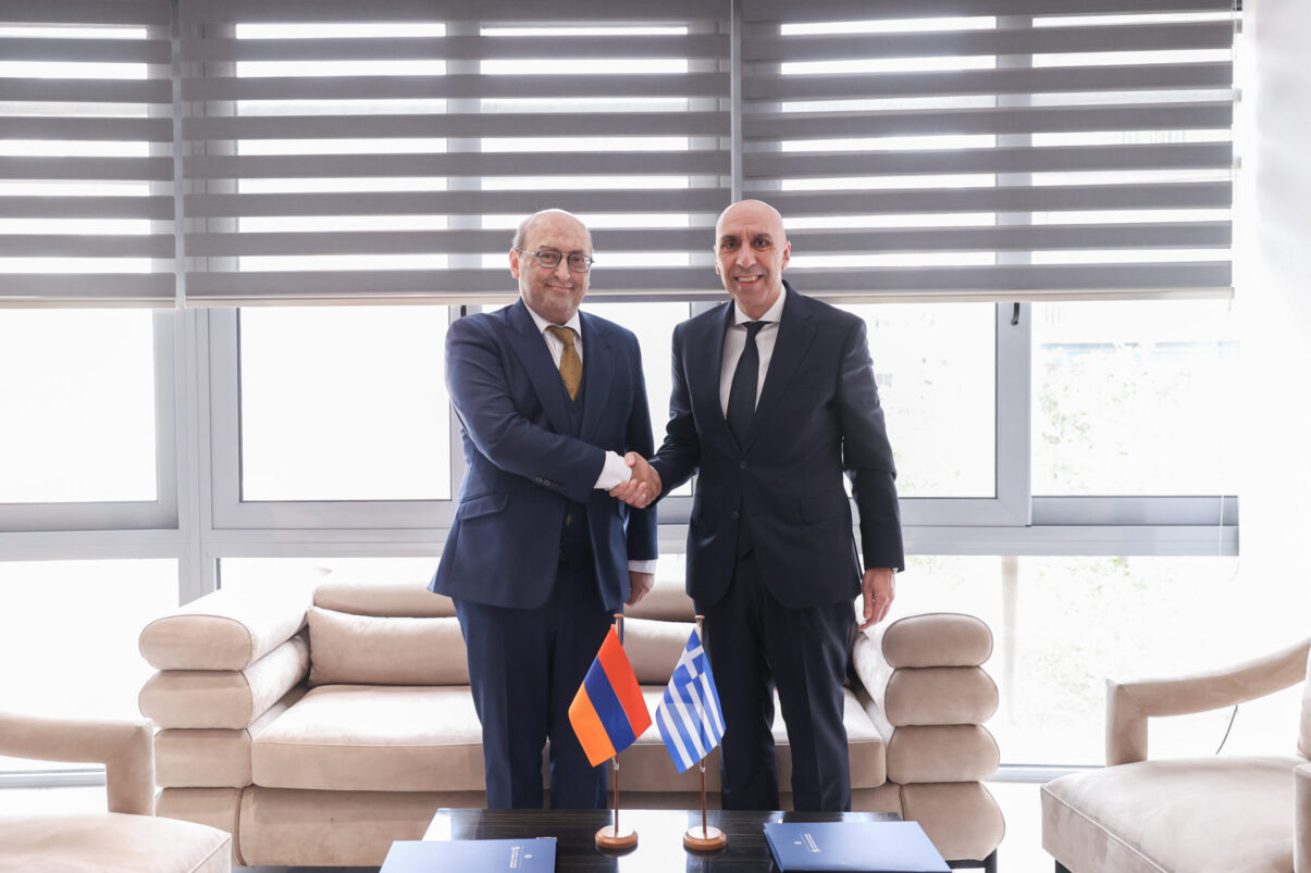 Συνάντηση Προέδρου ΕΒΕΑ με Πρέσβη Αρμενίας