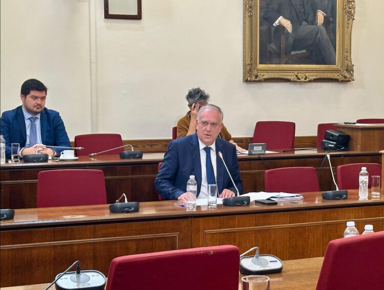 Ο υπουργός Ανάπτυξης, Τάκης Θεοδωρικάκος,