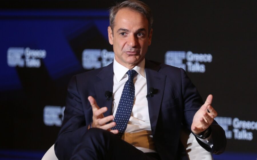 Ο Πρωθυπουργός, Κυριάκος Μητσοτάκης,