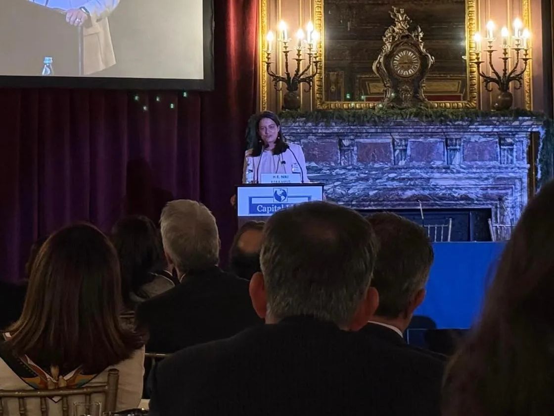 η υπουργός Εργασίας και Κοινωνικής Ασφάλισης, Νίκη Κεραμέως,