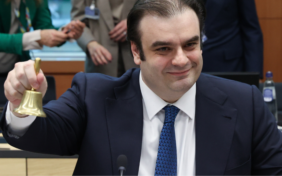 ο πρόεδρος του Eurogroup, Κυριάκος Πιερρακάκης