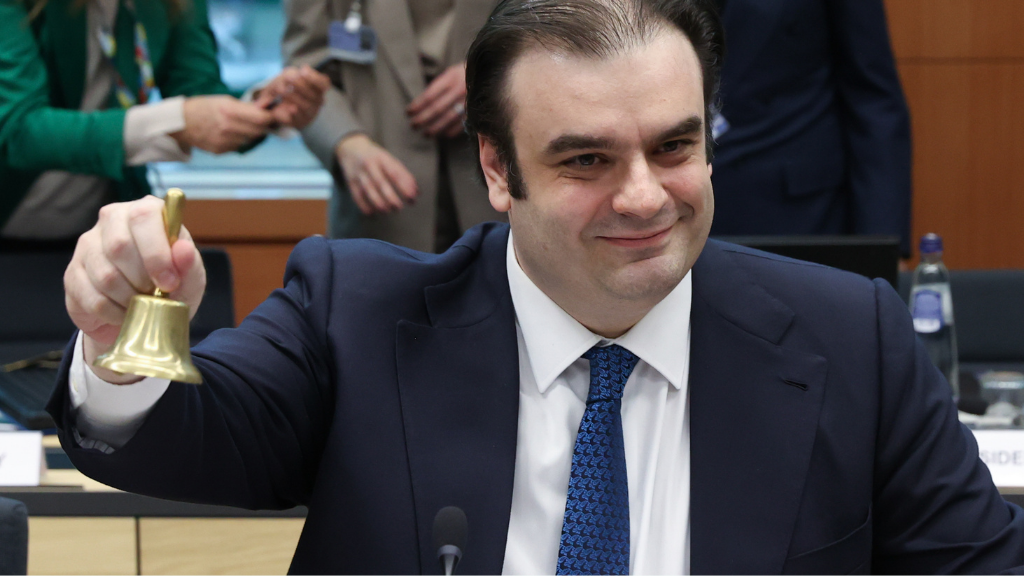 ο πρόεδρος του Eurogroup, Κυριάκος Πιερρακάκης