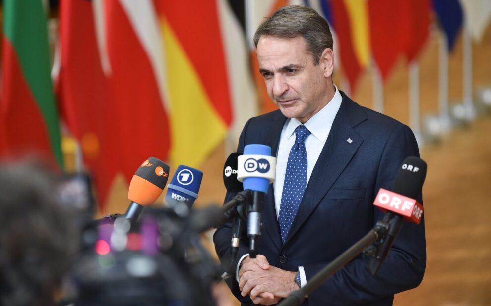 ο πρωθυπουργός Κυριάκος Μητσοτάκης