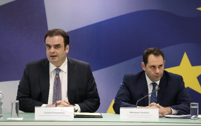 ο υπουργός Εθνικής Οικονομίας και Οικονομικών Κυριάκος Πιερρακάκης