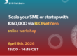 BANNER BIONetZero Online workshop 2 for SMEs & startups
