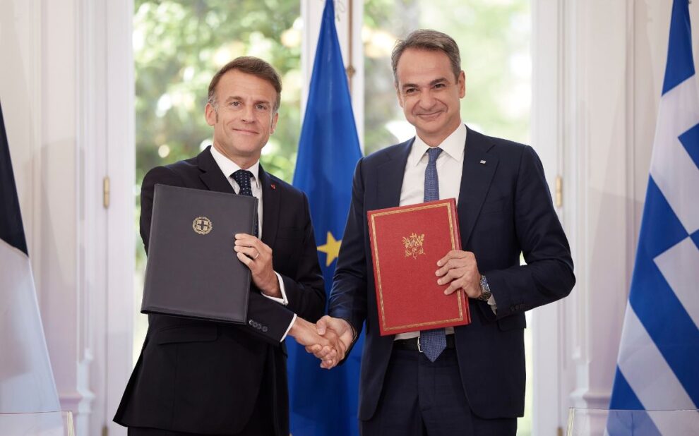 Εννέα συμφωνίες μεταξύ Ελλάδας και Γαλλίας