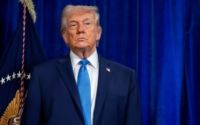 Ο Αμερικανός Πρόεδρος Ντ. Τραμπ