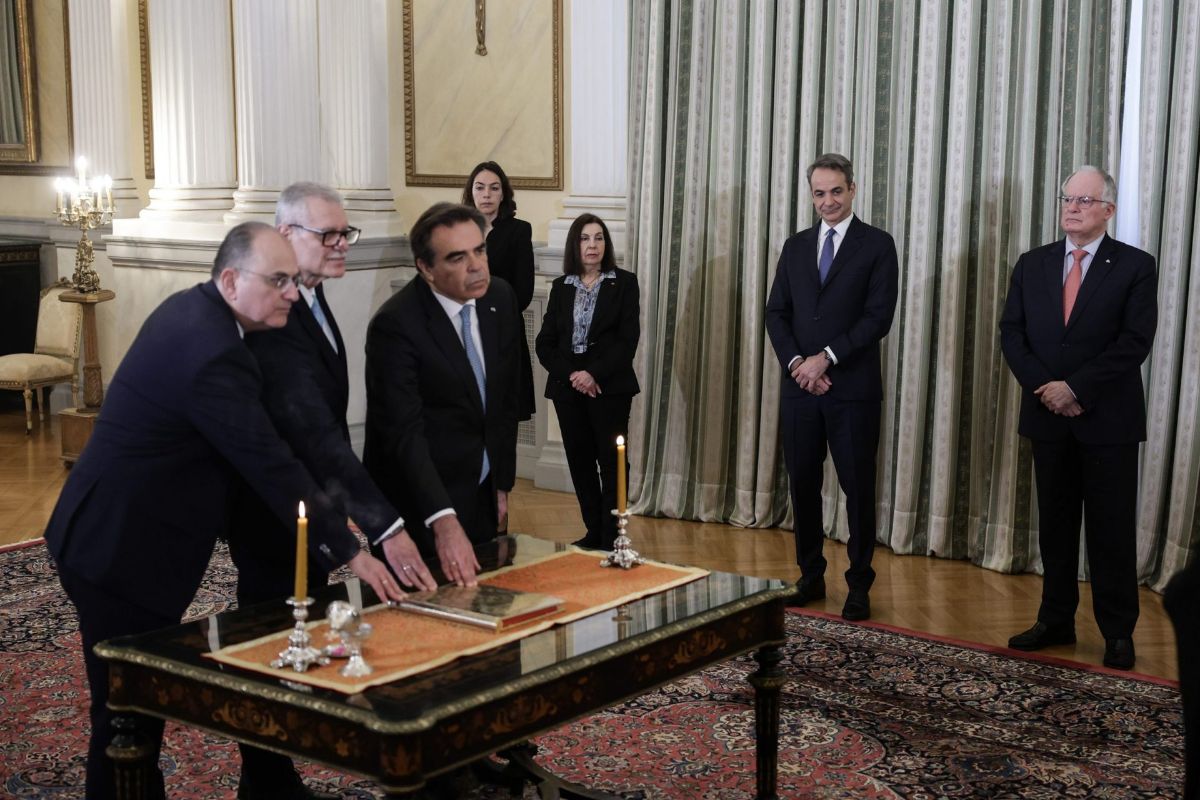 Ορκίστηκαν οι νέοι Υπουργοί της Κυβέρνησης