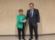 Προέδρου του Eurogroup Κυριάκου Πιερρακάκη με τη Γενική Διευθύντρια του ΔΝΤ