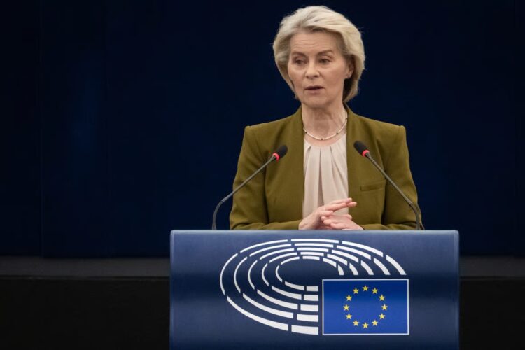 Πρόεδρος της Ευρωπαϊκής Επιτροπής Ούρσουλα φον ντερ Λάιεν