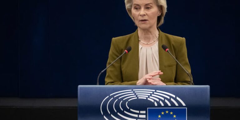 Πρόεδρος της Ευρωπαϊκής Επιτροπής Ούρσουλα φον ντερ Λάιεν