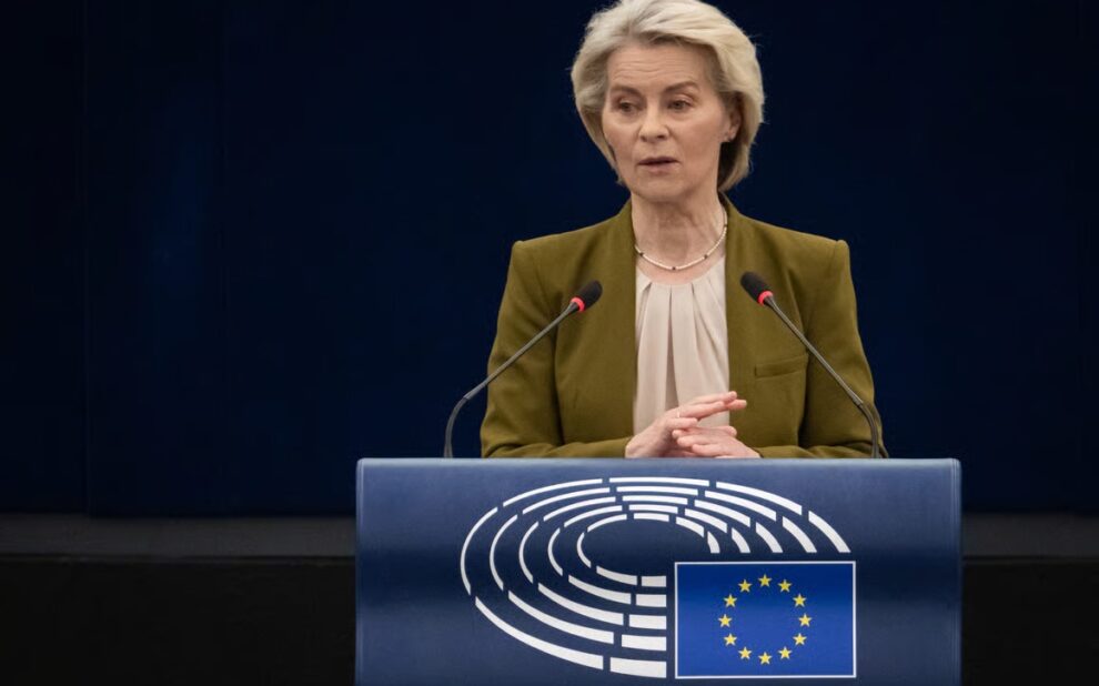Πρόεδρος της Ευρωπαϊκής Επιτροπής Ούρσουλα φον ντερ Λάιεν