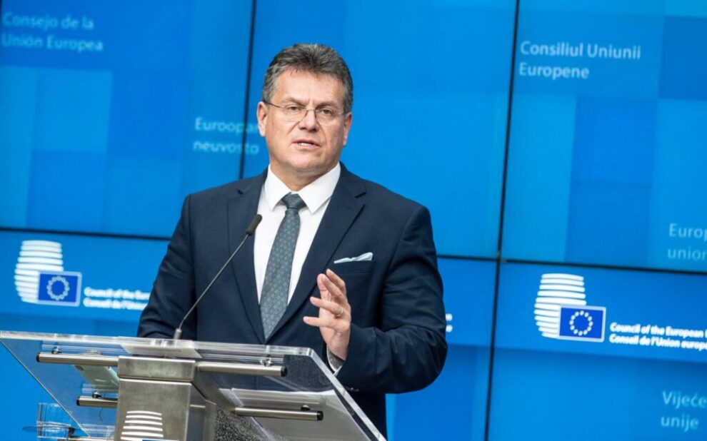 Επίτροπος Εμπορίου της ΕΕ Μάρος Σέφτσοβιτς