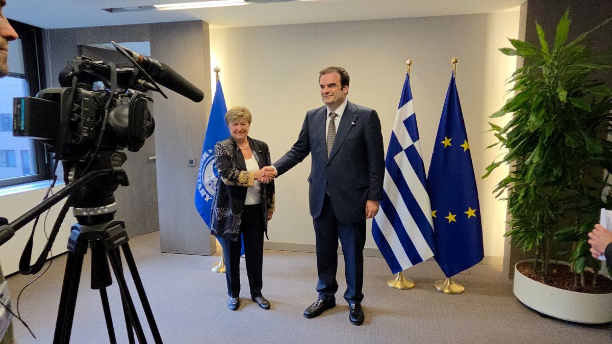 γενική διευθύντρια του Διεθνούς Νομισματικού Ταμείου Κρισταλίνα Γκεοργκίεβα
