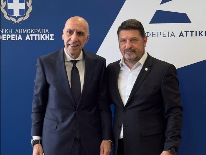 Πρόεδρος του ΕΒΕΑ, κ. Γιάννης Μπρατάκος