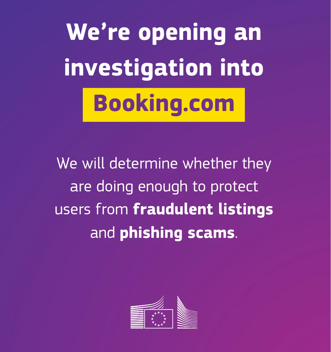 Ereyna tis ee kata tis bookingcom gia paraplanitikes katachoriseis kai diadiktyakes apates Ereyna tis ee kata tis bookingcom gia paraplanitikes katachoriseis kai diadiktyakes apates