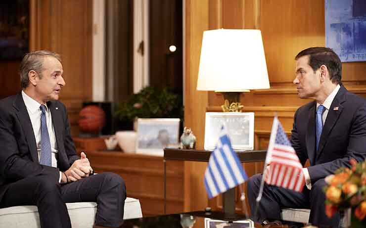 Συνάντηση Κ. Μητσοτάκη – Μ. Ρούμπιο Συνάντηση Κ. Μητσοτάκη – Μ. Ρούμπιο